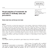 Visual analytics of movement in N. Andrienko and G. Andrienko 2013: Visual analytics of movement: An overview of methods, tools and procedures