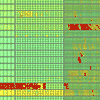 Pixel-based multi-resolution techniques in M. Hao, D. Keim, U. Dayal, and T. Schreck 2007: Multi-resolution techniques for visual exploration of large time-series data