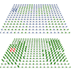 Combining textures and colors in C. Healey and J. Enns 1999: Large datasets at a glance: Combining textures and colors in scientific visualization