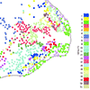 Clustered climate data visualization in T. Nocke, H. Schumann, and U. Böhm 2004: Methods for the visualization of clustered climate data